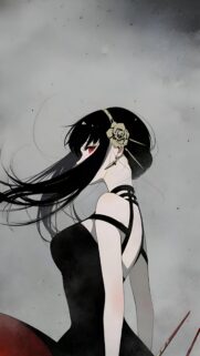 Stunning Yor Forger Anime Aesthetic Mobile Wallpaper in High Resolution