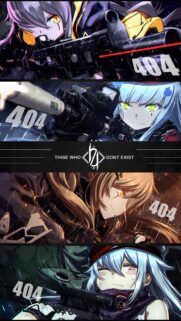 Girls Frontline Squad 404 Tactical Anime Wallpaper for Mobile
