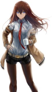 Anime Girl Miku Nakano with Coffee Cup High Quality Phone Wallpaper