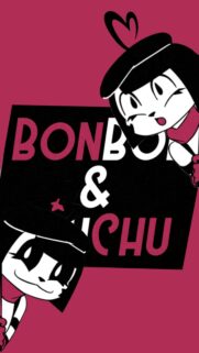 Bonbon and Chu Cute Cartoon Aesthetic Mobile Wallpaper