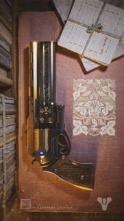 The Last Word Destiny Hand Cannon Cinematic Wallpaper for Mobile