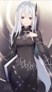 Echidna Re Zero Anime Girl Wallpaper High Resolution Background