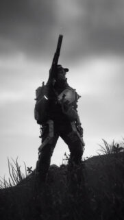 Sam Porter Bridges Death Stranding Monochrome Mobile Wallpaper HD