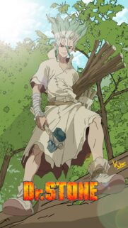 Senku Ishigami Dr Stone Anime Wallpaper High Quality Mobile Background