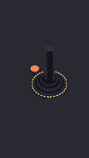 Minimalist Retro Gaming Joystick Illustration High Quality Mobile Wallpaper