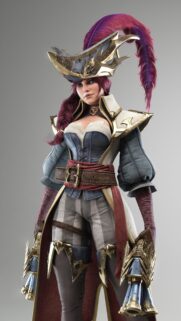 Stunning Miss Fortune Fantasy Pirate Warrior 4K Mobile Wallpaper