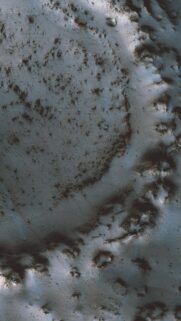 Stunning Mars Surface Aerial View Space Exploration Wallpaper