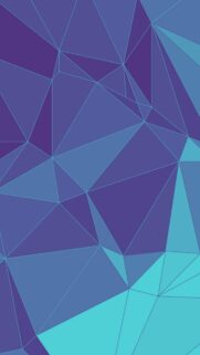 Minimalist Blue Low Poly Geometric Abstract Phone Wallpaper