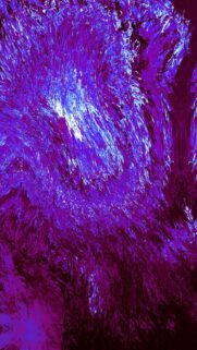 Vibrant Purple Abstract Liquid Flow Mobile Wallpaper in High Definition