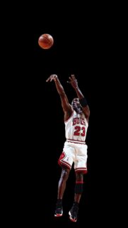 Michael Jordan Chicago Bulls Legend Jump Shot Basketball Wallpaper