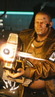 Cyberpunk 2077 Anthony Royce Militech Combat Wallpaper