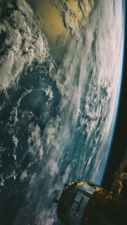 Breathtaking Earth View from Space Astronaut Perspective Mobile Wallpaper