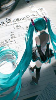 Hatsune Miku Death Should Not Have Taken Thee Wallpaper for Mobile