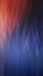 Abstract Geometric Triangles Red and Blue Gradient Mobile Wallpaper