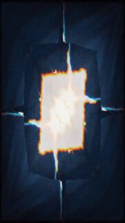 Abstract Glitch Light Core Aesthetic Mobile Wallpaper