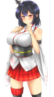 Anime Girl Kancolle Character Wallpaper in Traditional Japanese Inspired Outfit