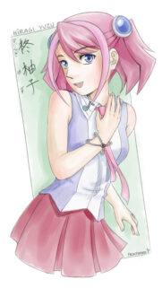 Hiragi Yuzu Anime Fanart High Quality Mobile Wallpaper