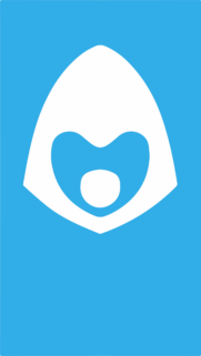 Minimalist Raven Teen Titans Symbol Wallpaper for Mobile