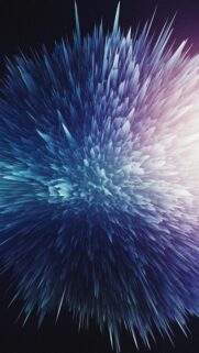 Stunning 3D Spiky Abstract Burst Wallpaper for Mobile Phones