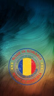 Made In Romania Premium Quality Emblem Aesthetic Mobile Wallpaper