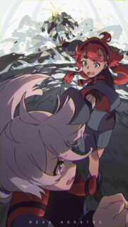 Gundam Witch From Mercury Suletta and Miorine Anime Wallpaper for Mobile