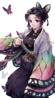 Shinobu Kocho Demon Slayer High Quality Anime Wallpaper for Mobile