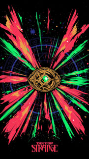 Doctor Strange Eye of Agamotto Cosmic Magic Mobile Wallpaper