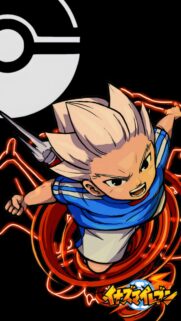 Inazuma Eleven Fire Tornado Soccer Action Wallpaper for Mobile
