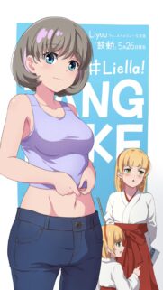 Cute Anime Girls Liella Style Aesthetic Mobile Wallpaper HD