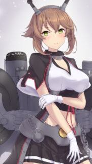 Anime Girl Shipgirl Character Wallpaper for Mobile and Desktop