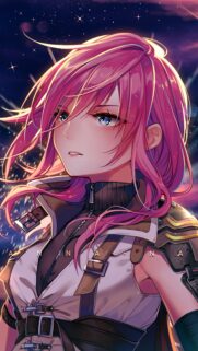 Stunning Lightning Farron Anime Girl Wallpaper in High Resolution