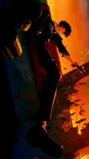 Spike Spiegel Cowboy Bebop Action Wallpaper for Mobile