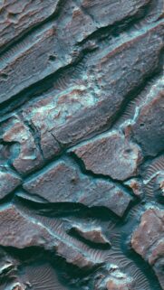 Abstract Martian Surface Texture High Resolution Wallpaper
