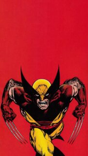 Wolverine Marvel Superhero 4K Mobile Wallpaper – Fierce Logan Claw Action Background