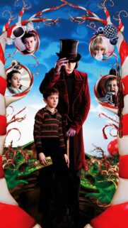 Wonka Mobile Wallpaper: Whimsical Chocolate Factory Aesthetic for Phone Background