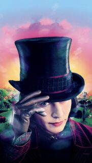 Wonka Mobile Wallpaper: High-Quality Aesthetic Cinematic Art for Your Smartphone Background