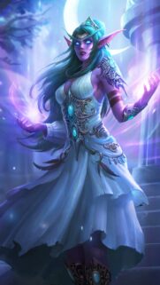 Epic World of Warcraft 4K Gaming Wallpaper for Mobile – High-Quality Fantasy Art