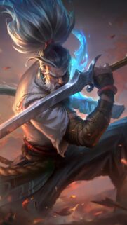 Yasuo Gaming Wallpaper 4K – High-Quality League of Legends Mobile Background