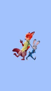 High Quality Zootopia Mobile Wallpaper 4K – Judy Hopps and Nick Wilde Backgrounds for Smartphone