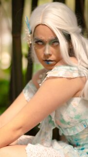 Ethereal Aquarius Zodiac Celestial Aesthetic Art Wallpaper