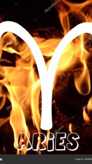 Aries Zodiac Fire Sign Aesthetic Symbolism for Daily Strength Wallpaper