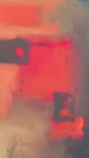 Fiery Passion and Radiant Aura Energy Abstract Aesthetic Wallpaper