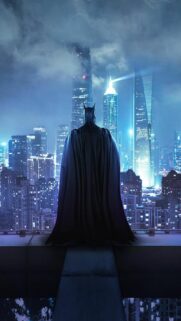 Epic Batman Video Game Mobile Wallpaper – High Quality 4K Gaming Background