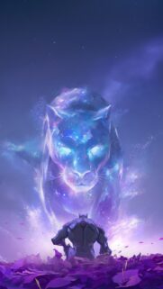 Stunning Black Panther Mobile Wallpaper – High Definition Fierce Big Cat Background
