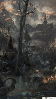 Bloodborne Hunter Aesthetic Mobile Wallpaper – High Quality 4K Gaming Background