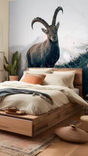 Capricorn Zodiac Mountain Spirit Bedside Aesthetic Wallpaper