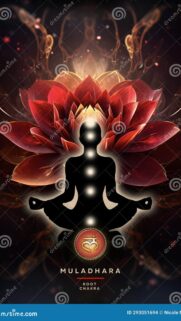 Muladhara Root Chakra Spiritual Energy and Grounding Wallpaper