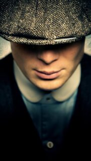 Cillian Murphy High-Definition Mobile Wallpaper: Intense Cinematic Portrait for Smartphone
