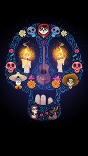 Coco Movie 4K Mobile Wallpaper – High Quality Vibrant Pixar Art Download