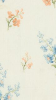 Delicate Watercolor Floral Pattern Aesthetic iPhone Wallpaper